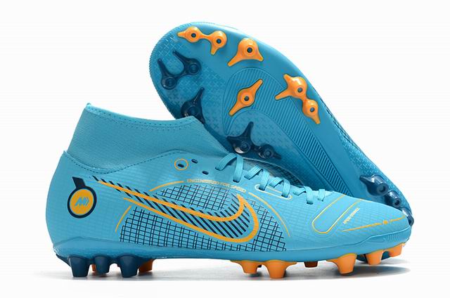 Nike Superfly 8 Academy AG Football Shoes Blue Size39-45-18 - Click Image to Close